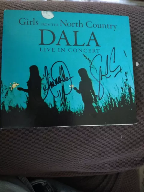 DALA live in concert Girls From The North Country AUTOGRAPHED CD