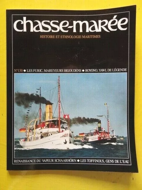 Chasse-Marée n° 130 1999 Les Furic Mareyeurs Bigoudens Bénin Toffinous Yawl