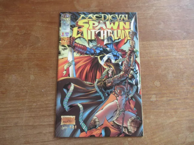 Medieval Spawn Witchblade #1 Iange Comics High Grade 1St Darkness Garth Ennis