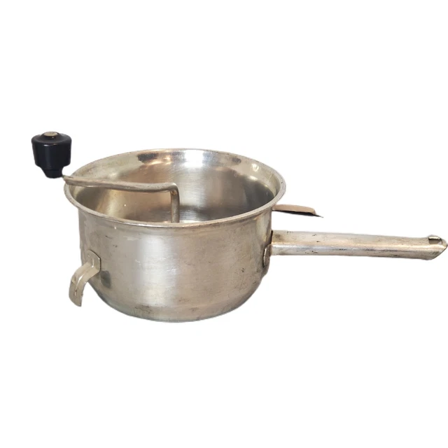 Foley No. vintage Trituradora de acero inoxidable 101 molino de alimentos 7"" 2 qt