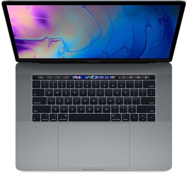 Apple MacBook Pro 2018 15" touch bar i7 2,6 GHz 16 GB RAM 512 GB SSD grigio siderale