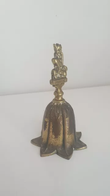 Vintage Brass Bell, Devon Pixie 3