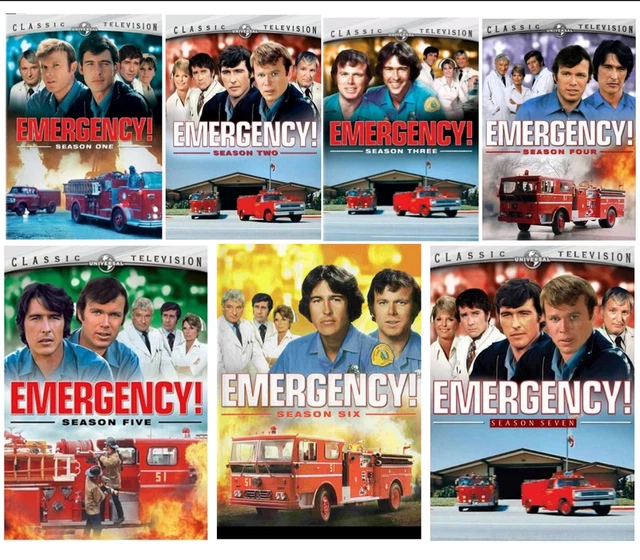 Emergency Complete TV Series DVD Seasons 1 - 6 + Final Rescues BOX SET