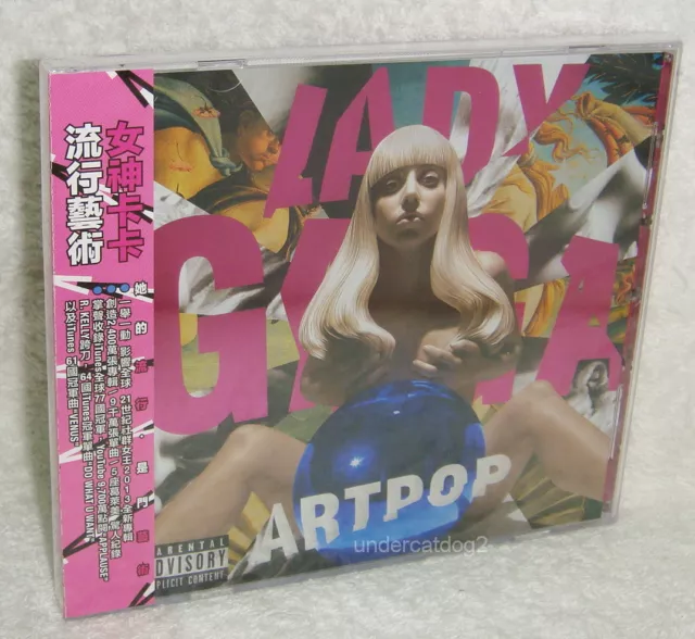 Lady Gaga ARTPOP 2013 Taiwan CD w/OBI (Applause Venus)
