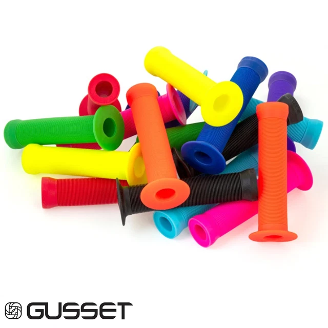 Gusset Sleeper Flanged Mountain Bike Handlebar Grip MTB DH Enduro BMX Scooter