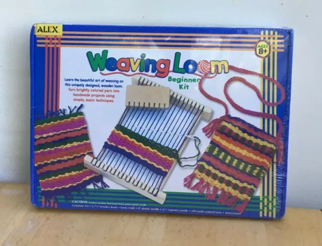 New! ALEX WEAVING LOOM Beginner Kit Sealed Box