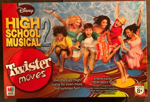 Twister Moves Disney High School Musical 2 Edition By Milton Bradley
