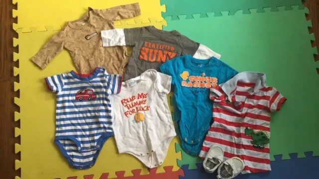 Lot Of Cool Baby Boys Clothes Size 3 Months !