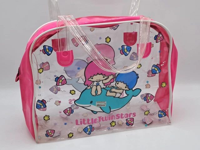 Vintage Sanrio LTS Little Twin Star Shopping bag new old stock 80's