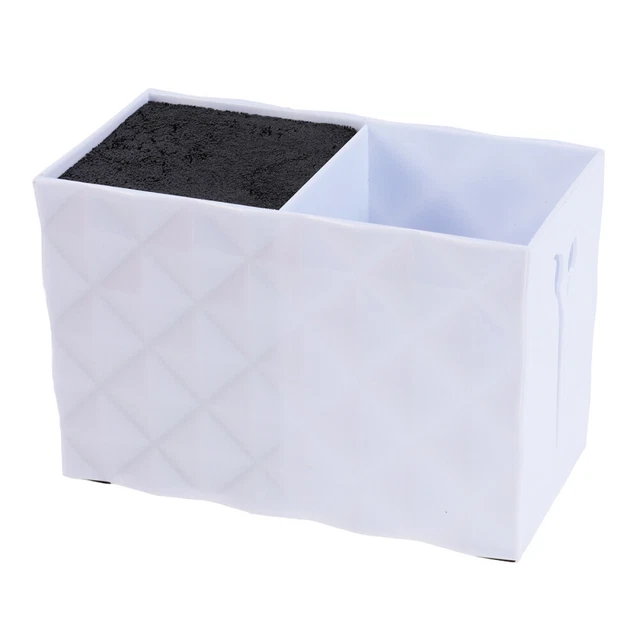 1 pieza Double Slots tijeras de peluquería soporte estuche salón peluquería tijeras