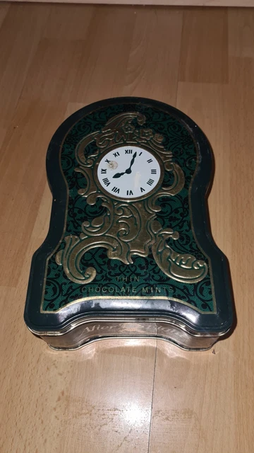 BLECHDOSE AFTER EIGHT UHRFORM After Eight Clock form Tin Box (Tin Can ...