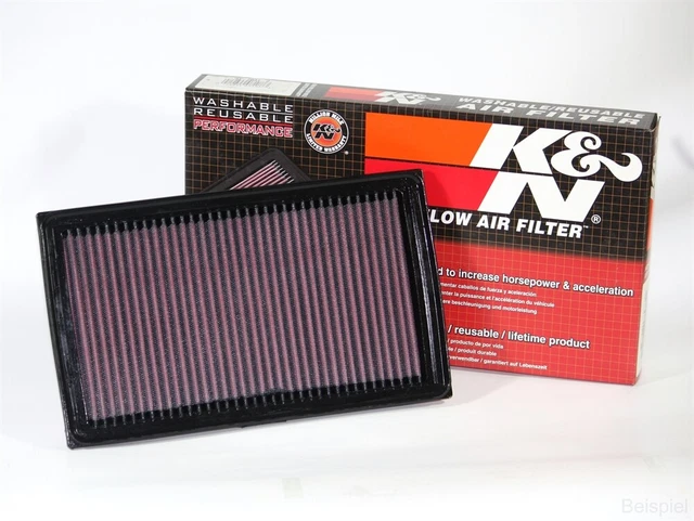 Luftfilter Auto K&N Sport Luftfilter 33-2865 Für VW Passat (2005-2015) 1.4- 2.0 – Mehr Leistung & Luftdurchsatz K&N Luftfilter