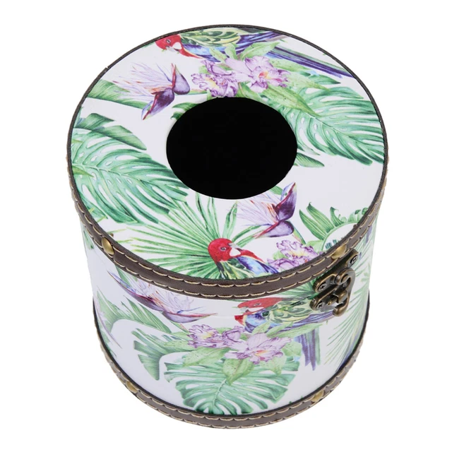 Soporte para caja de tejidos caja de papel cilindro cajas de tejido caja de papel escritorio