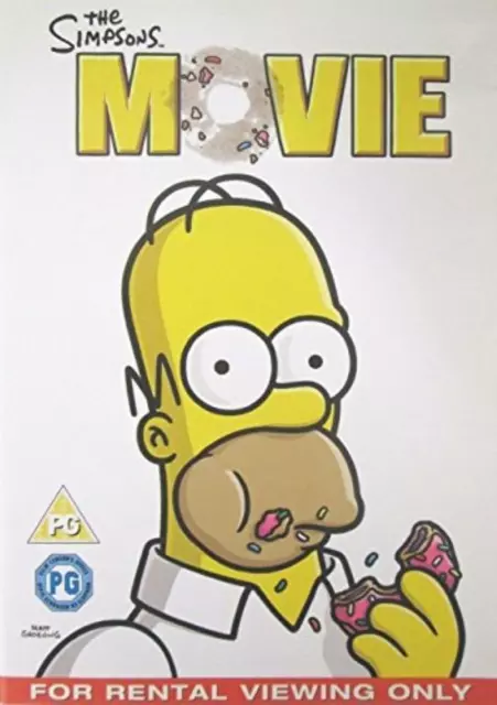 The Simpsons Movie 2007 DVD Top-quality Free UK shipping