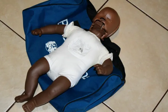 LAERDAL  BABY ANNE  INFANT CPR  NURSING TRAINING MANIKIN WITH BAG 516b2 #2