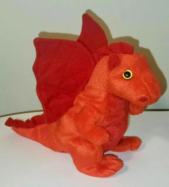 Ty Beanie Baby - Y DDRAIG GOCH the Dragon (UK Exclusive) MINT with MINT TAGS 3