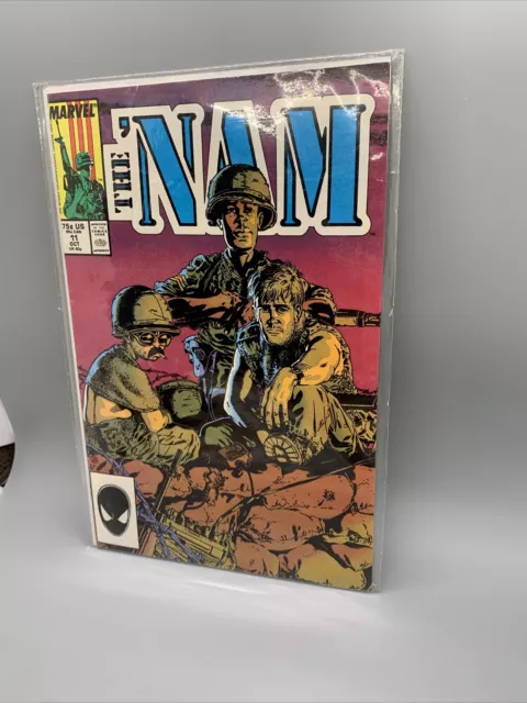 The 'Nam Vol 1 # 11 Oct 1987 Marvel Comics Vietnam War Michael Golden 3
