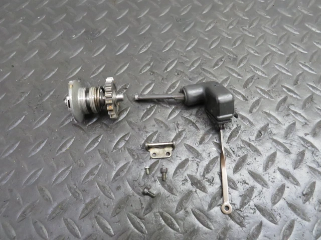 98 Kawasaki Kx 125 Kx125 Oem Power Valve Governor Shaft Arm Linkage Rod Good! 98