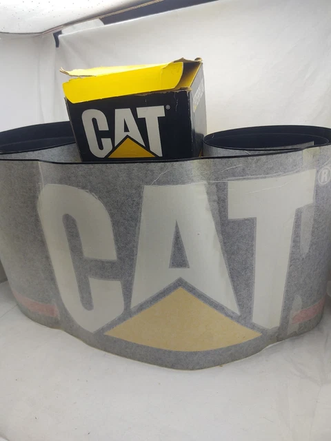 New CATERPILLAR 238-4575 CAT Film Sticker Emblem AD30 AD45 AD45B AD55 MAN CAVE