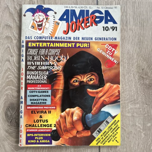 Amiga Joker 11/91 - Joker Verlag