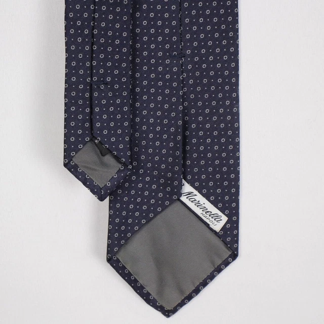 Cravatta in 100% Lana Tricot - blu