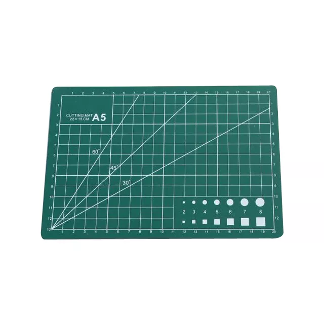 A3 450mm x 300mm Cutting Mat Non-Slip Self Healing Printed Grid Lines Matt  Pad