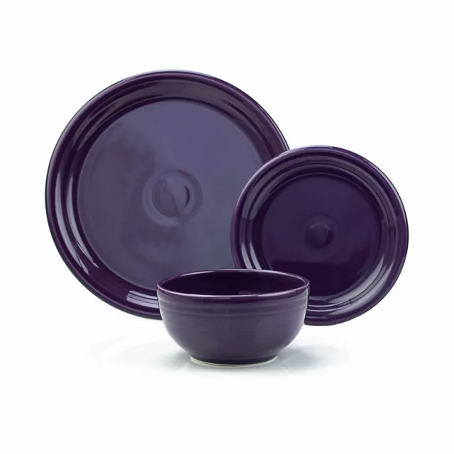 Fiesta® 12-Piece Bistro Dinnerware Set | Mulberry