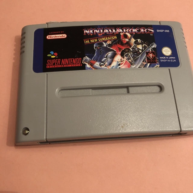 Ninja warriors the hot sale new generation snes