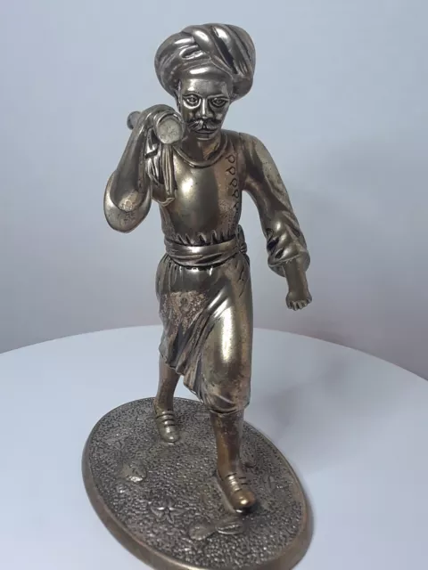 The Bombay Company Metal Moor Nubian Man Figurine