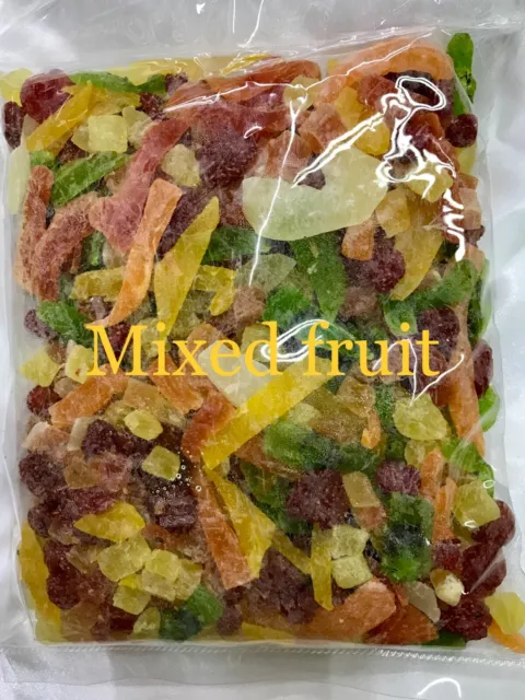 Dried Mixed Fruit 1Kg Natural Fruit Healthy Snack Thai Food Delicious Thailand