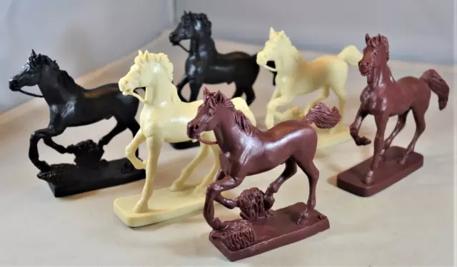 Toy Soldiers of San Diego TSSD Set of Indian Horses INDHRS