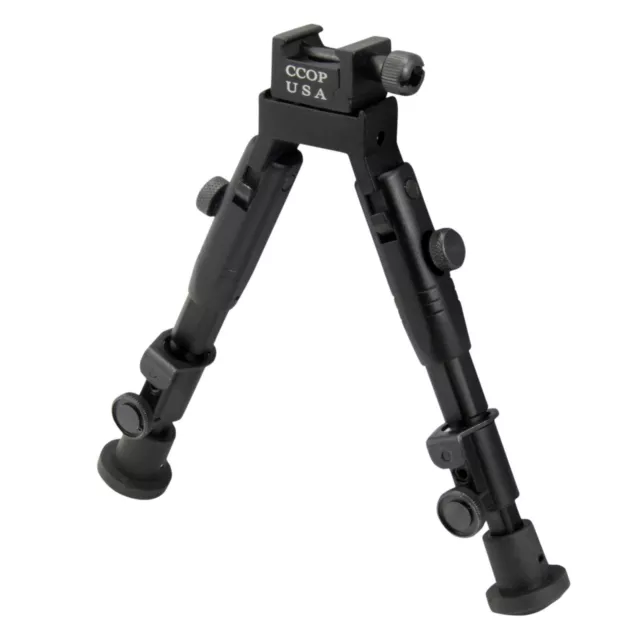 6" Badger Tactical Picatinny Mount Shooter's Bipod BP-59MINI