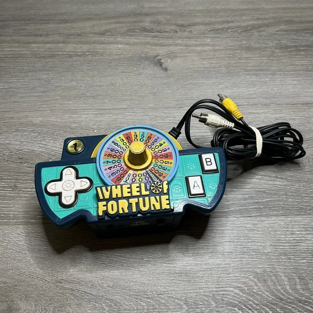 WHEEL OF FORTUNE TV Plug N Play Game Jakks Pacific Video Plug and Play
