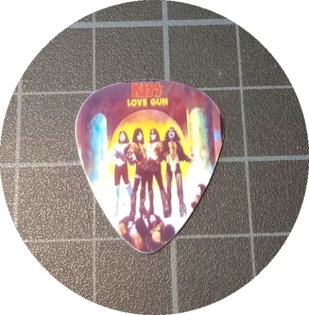 Kiss Love Gun Guitar Picks Set Of 4