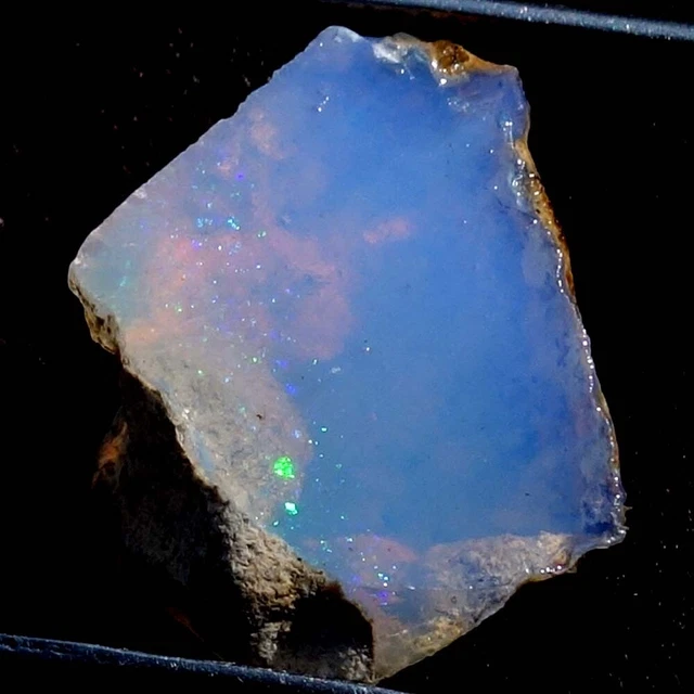11.00 Cts Huge 100% Natural Ethiopian Welo Fire Opal 16x20x13 Rough Loose Gems