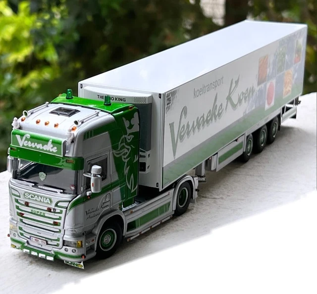 WSI 01-2763 Scania Streamline Topline 4x2 Con Rimorchio Frigo – Günter Pillola 1:50 Nuovo