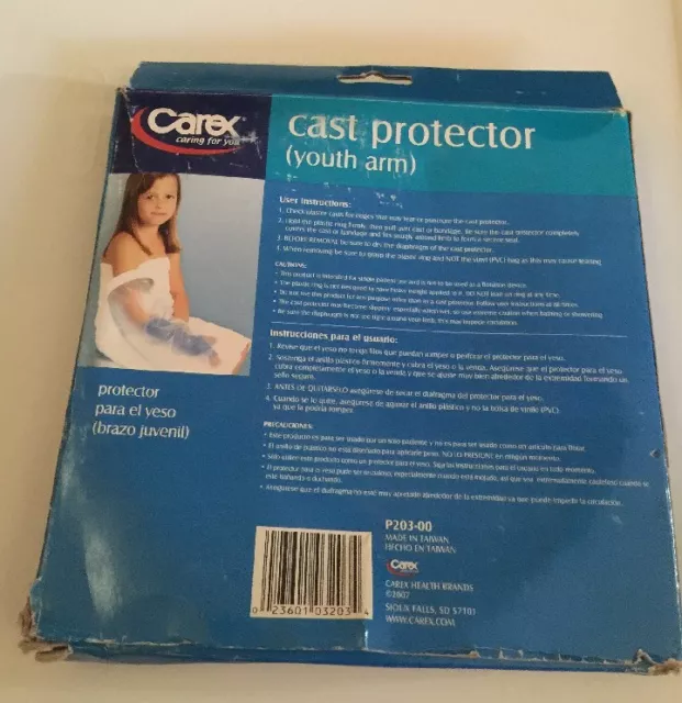 Protecteur en fonte Carex Health Brands P203-00 - bras jeunesse 22 pouces. 2