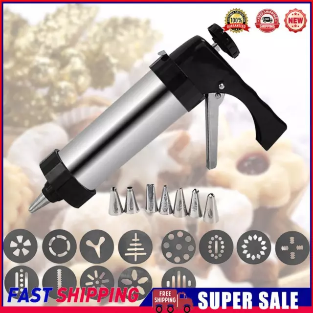 Nozzles Mold Stainless Steel 13 Discs 8 Nozzles for Baking Decoration of Cookies