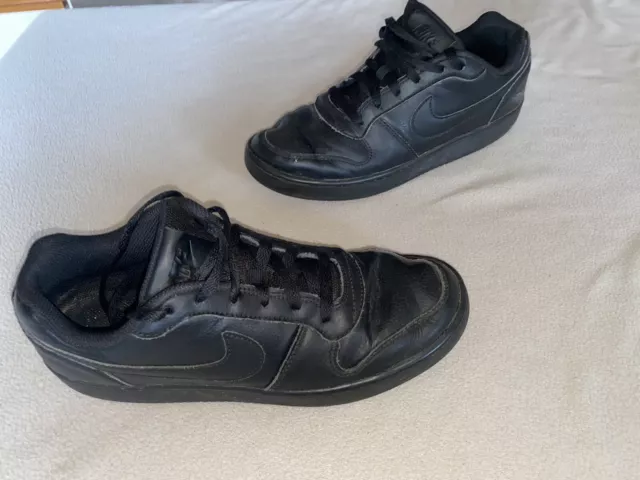 Nike Ebernon Low M AQ1775-401 shoes white navy blue - KeeShoes