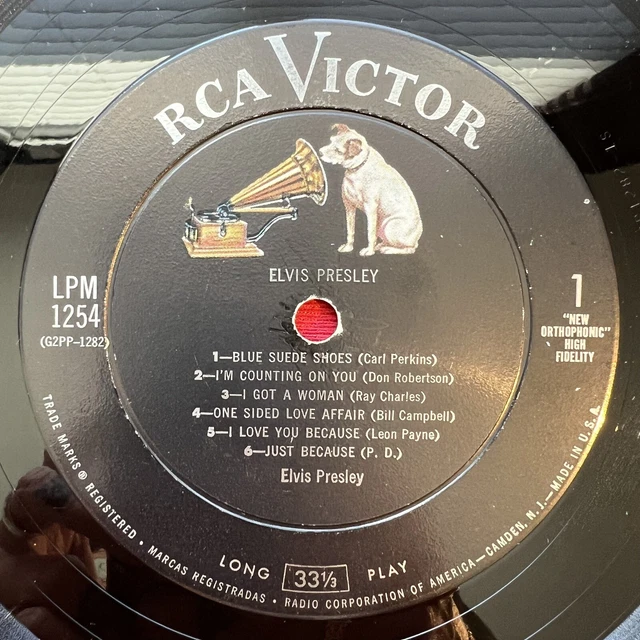 Elvis Presley - S/T - RCA Victor LPM 1254 - DG MONO - RARE ROCK LP 3