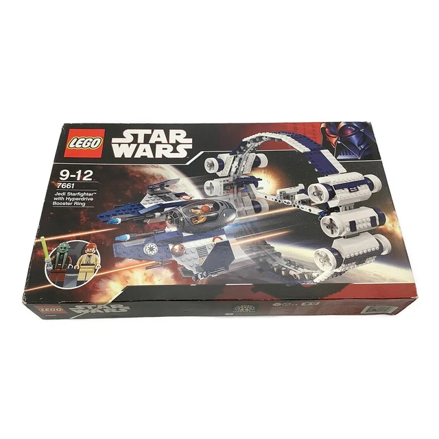 Lego jedi starfighter top with hyperdrive booster ring