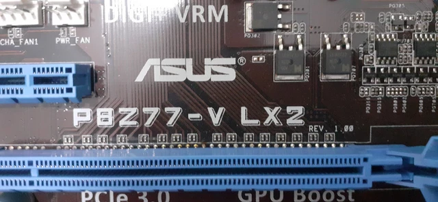 ASUS P8Z77-V LX2 Socket LGA1155 DDR3 ATX Motherboard Without I/O Shield ...