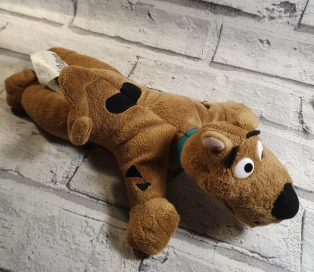 SCOOBY DOO DOG in laying position HannaBarbera Warner Brothers Plush