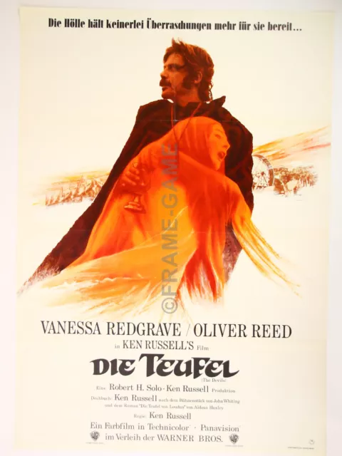 Original Filmposter Filmplakat A1  die Teufel Vanessa Redgrave Oliver Reed