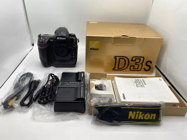 [Near MINT BOXED]  Nikon D3S 12.1MP FX Digital SLR Camera Body  From Japan