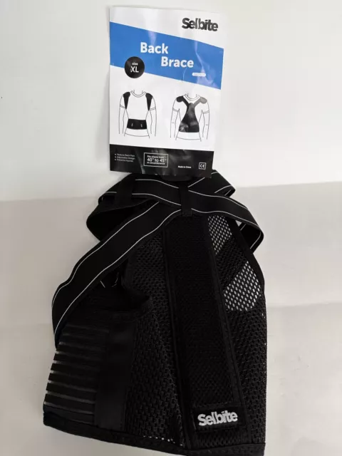 Corrector de postura de soporte trasero Selbite: XL, 40-45 pulgadas