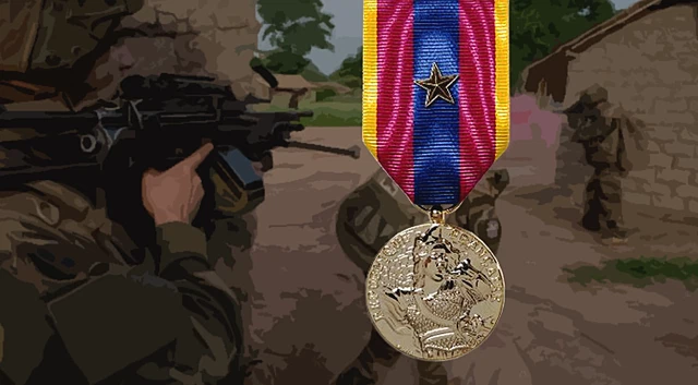 Médaille Étoile Des Blessés - Décoration Militaire Ordonnance | Avec Écrin