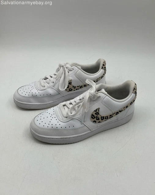 womens court vision low leopard