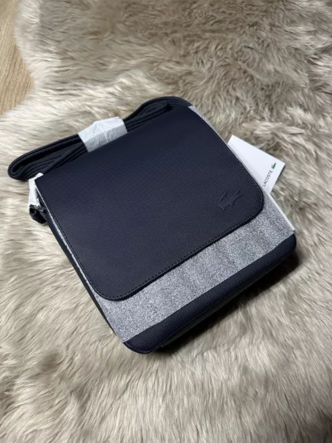 Sacoche Lacoste Flap / Neuf Avec Étiquette / Authentique