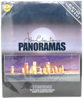 John Clayton Cross Stitch Stonehenge Heritage Stitchcraft Panorami KIT socorg 